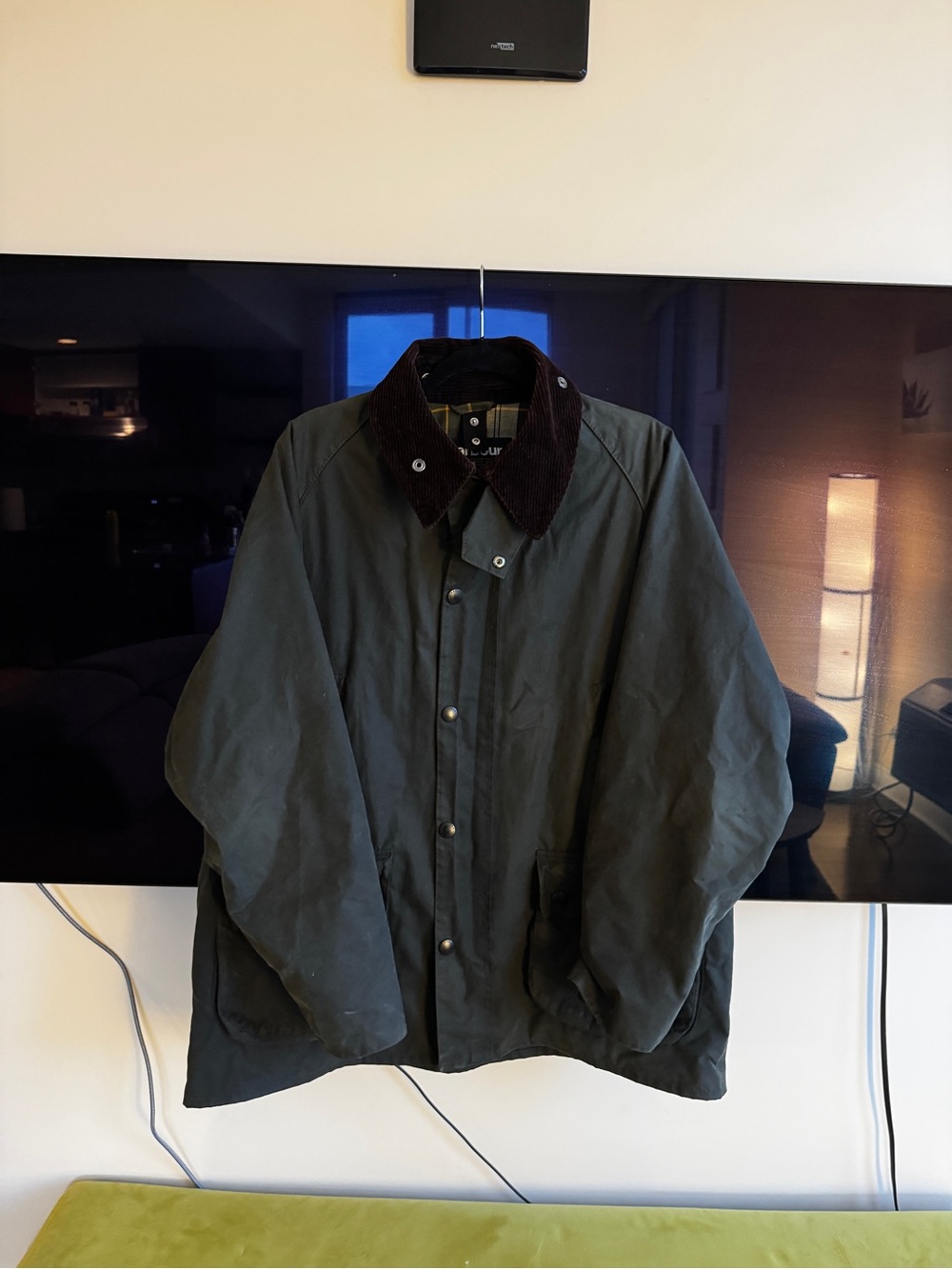 Barbour Bedale Olive Green